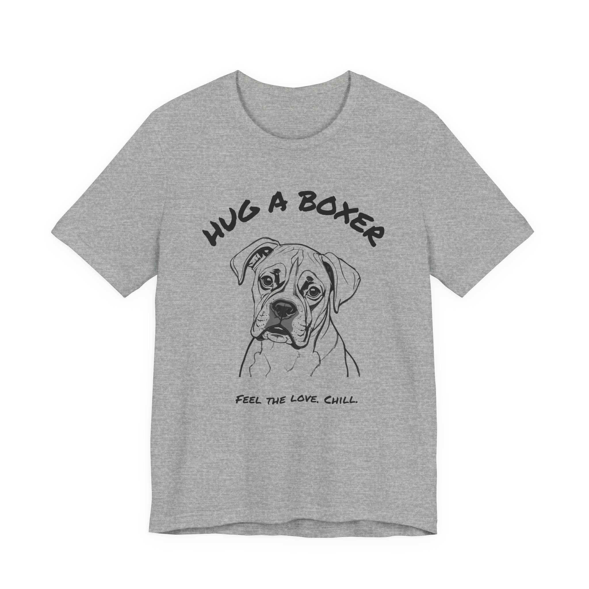 Boxer T Shirt | Hug a Boxer