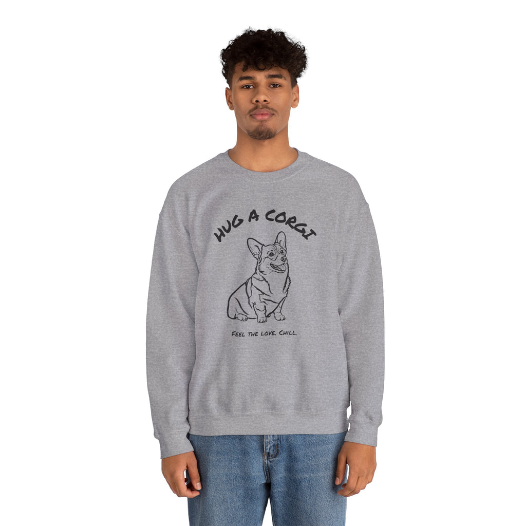 Corgi Sweatshirt | Hug A Corgi
