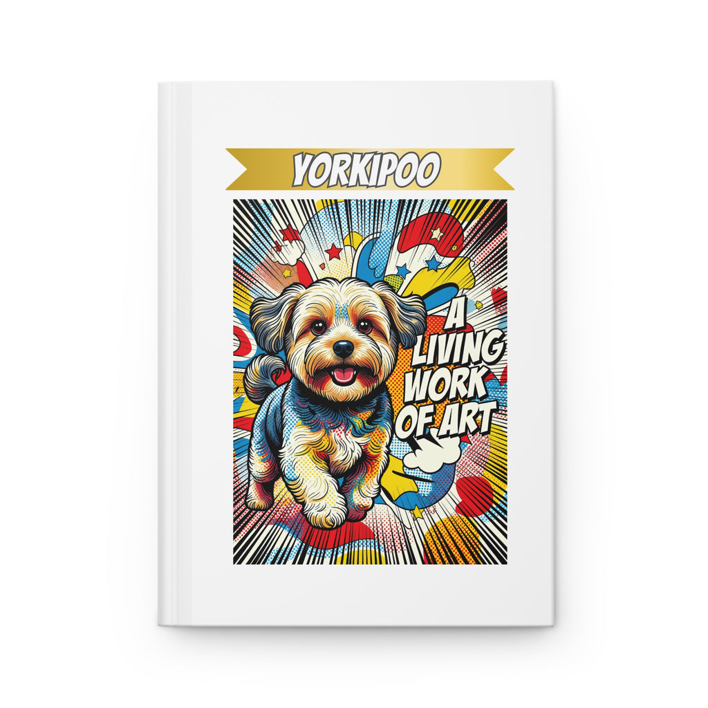Yorkipoo Notebook | Living Work of Art Collection | Pop Art
