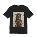 Rottweiler T Shirt | Living Work of Art Collection | Mosaic Style