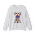 Maltipoo Sweatshirt | Living Work of Art Collection | Pointillism Style