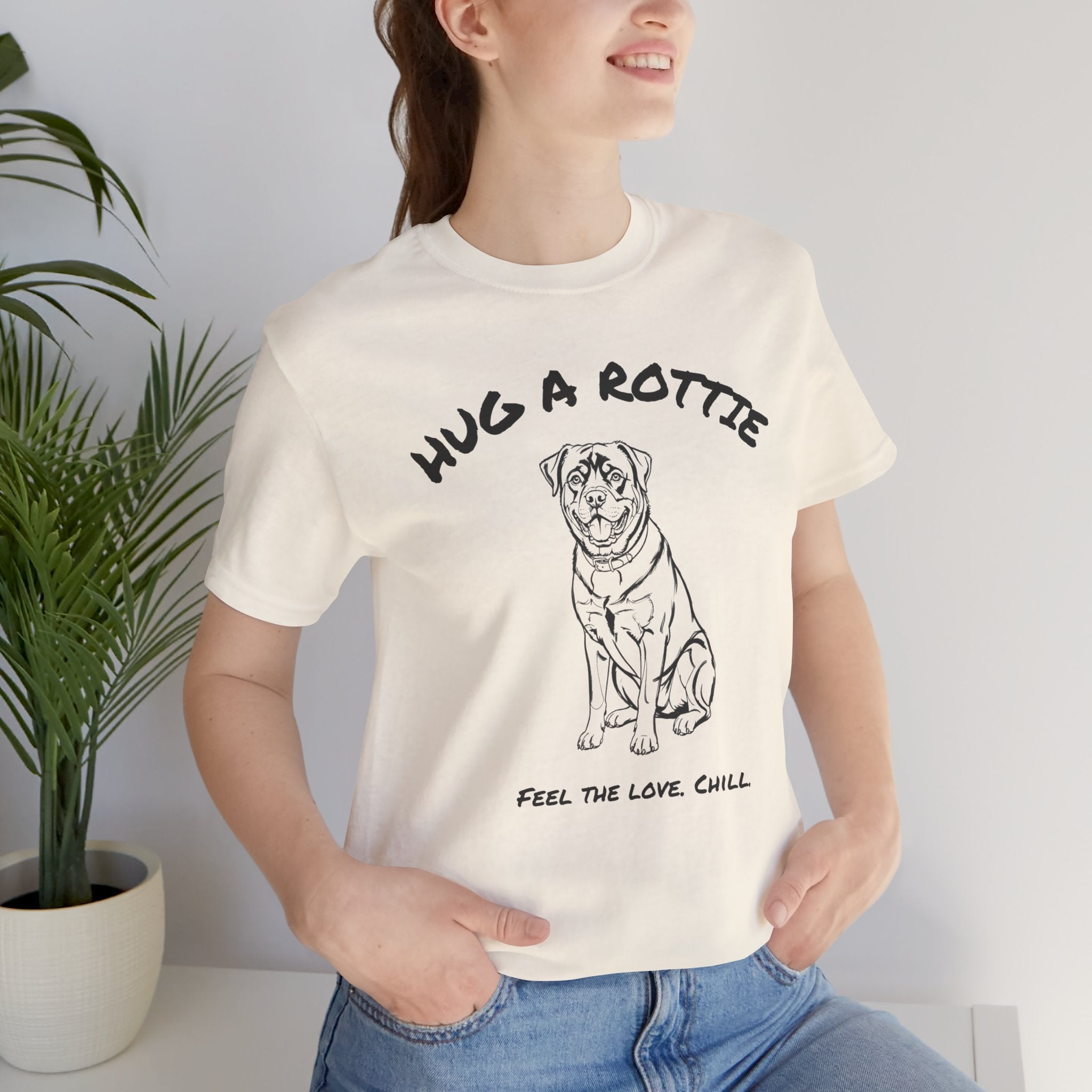 Rottweiler T Shirt | Hug a Rottie