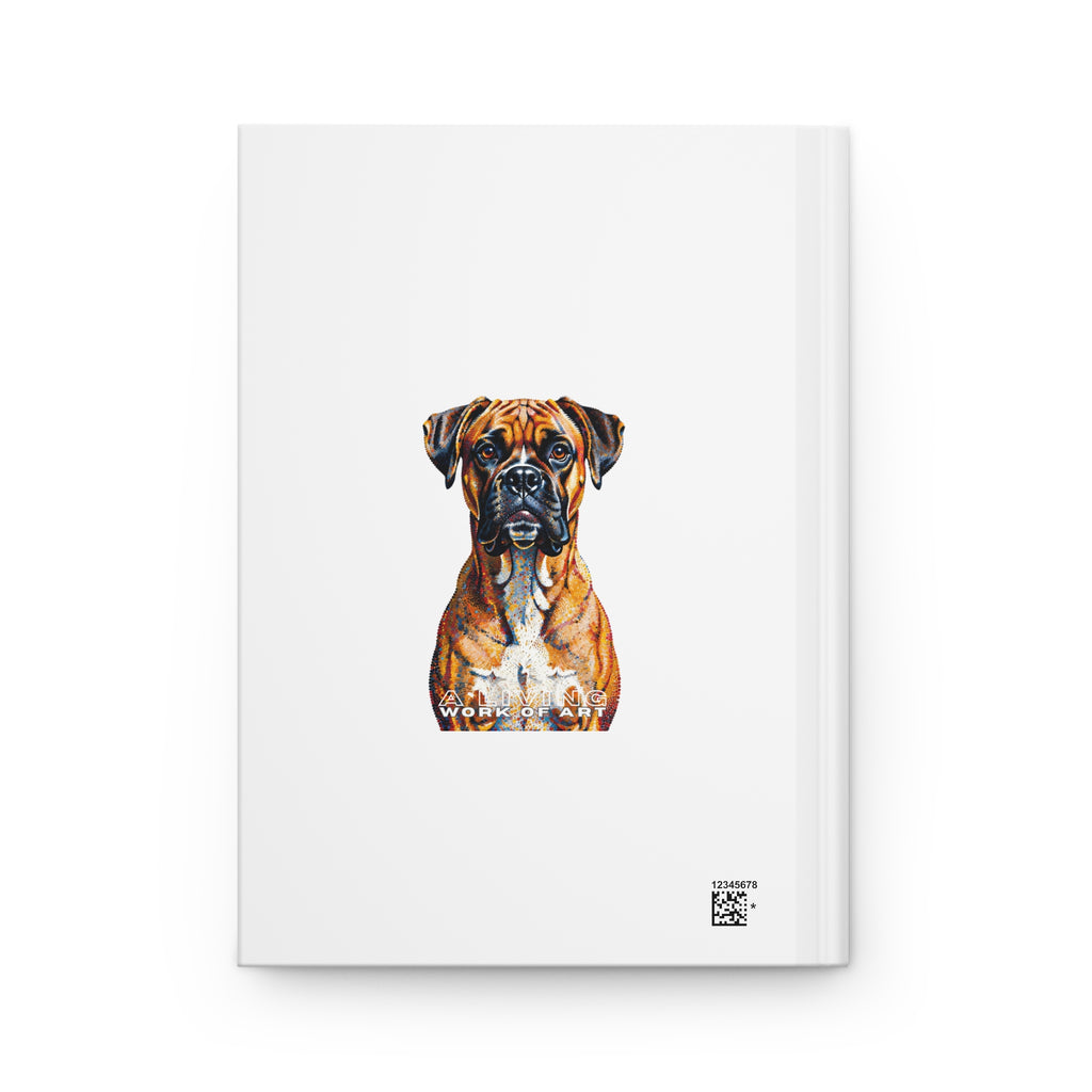 Boxer Notebook | Living Work of Art Collection | Pointillism Style