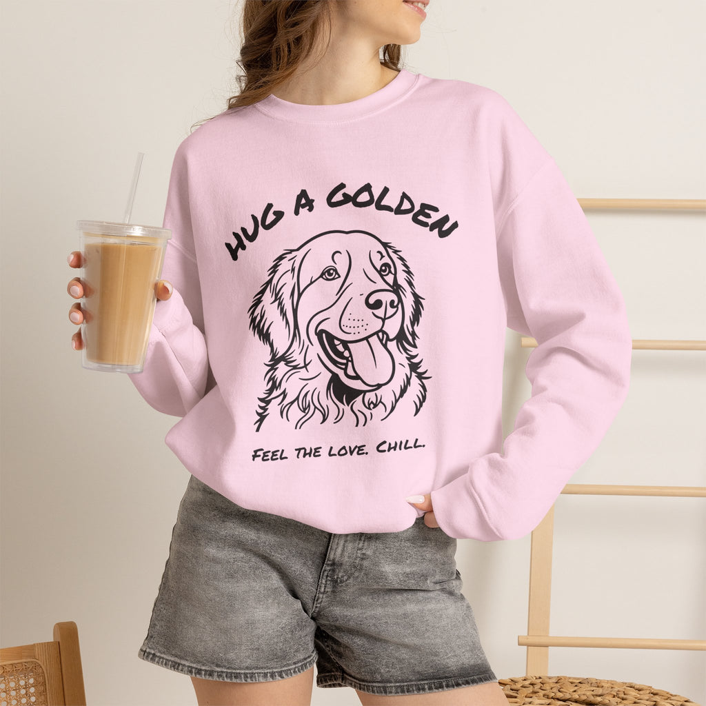 Golden Retriever Sweatshirt | Hug A Golden
