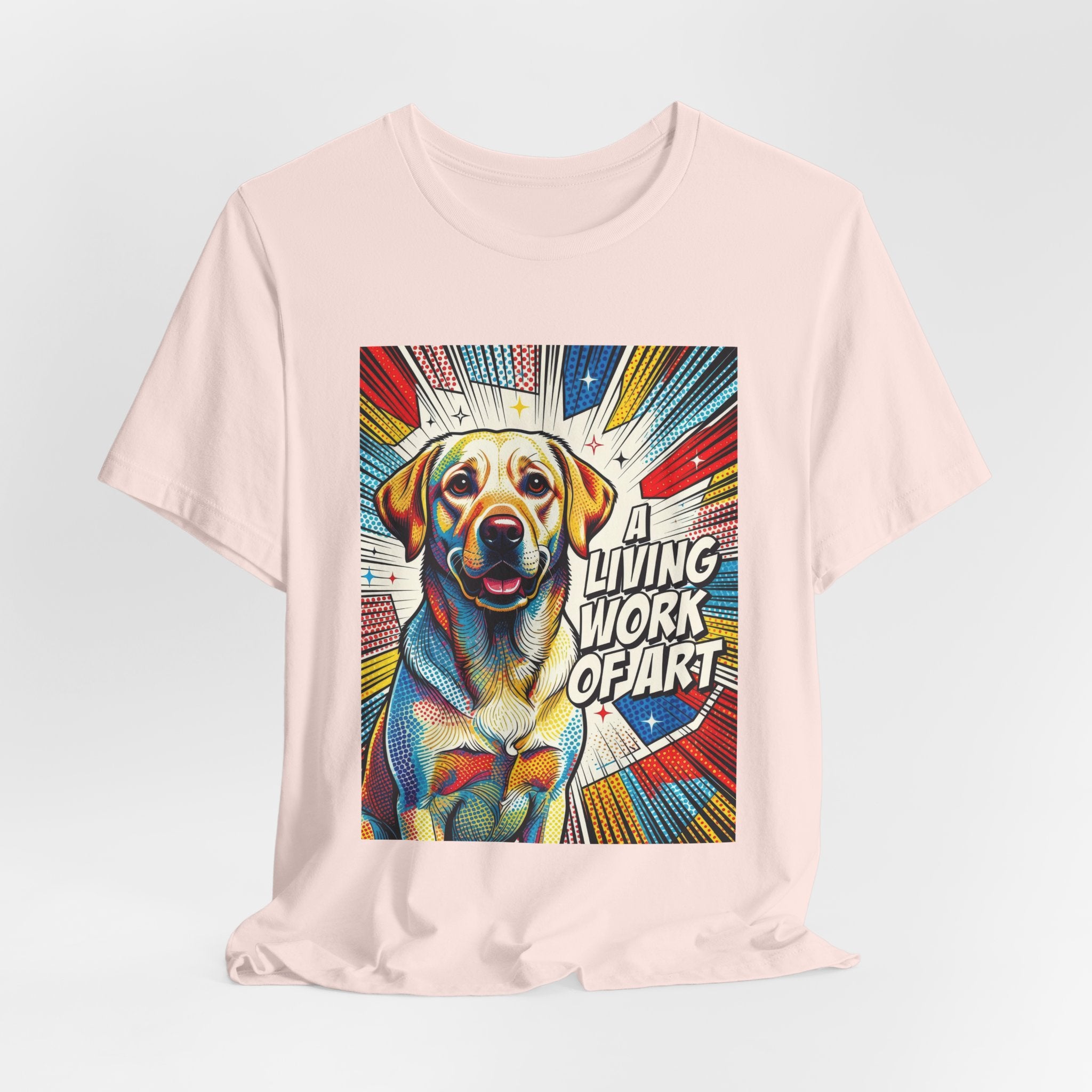 Labrador Retriever T Shirt | A Living Work of Art Collection | Pop Art