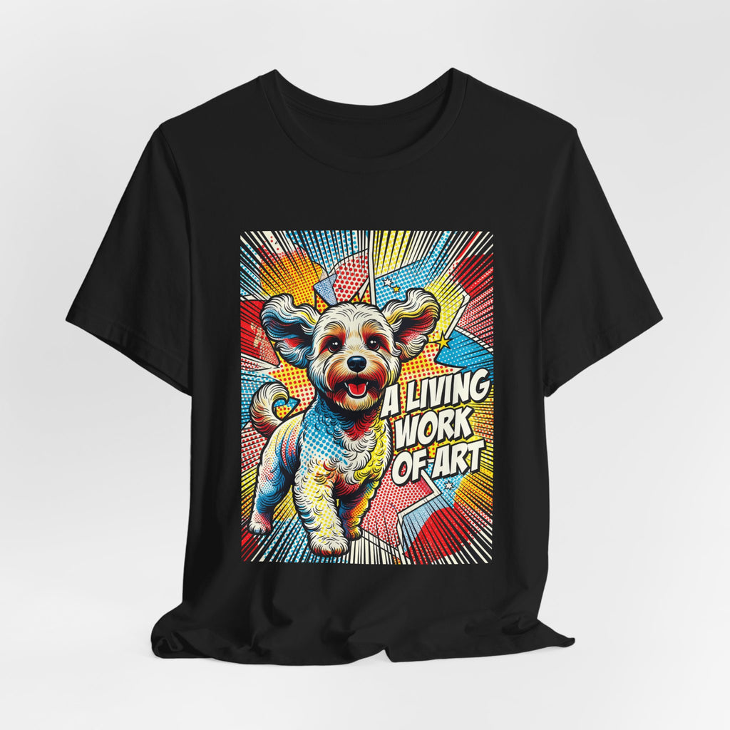 Cockapoo T Shirt | Living Work of Art Collection | Pop Art
