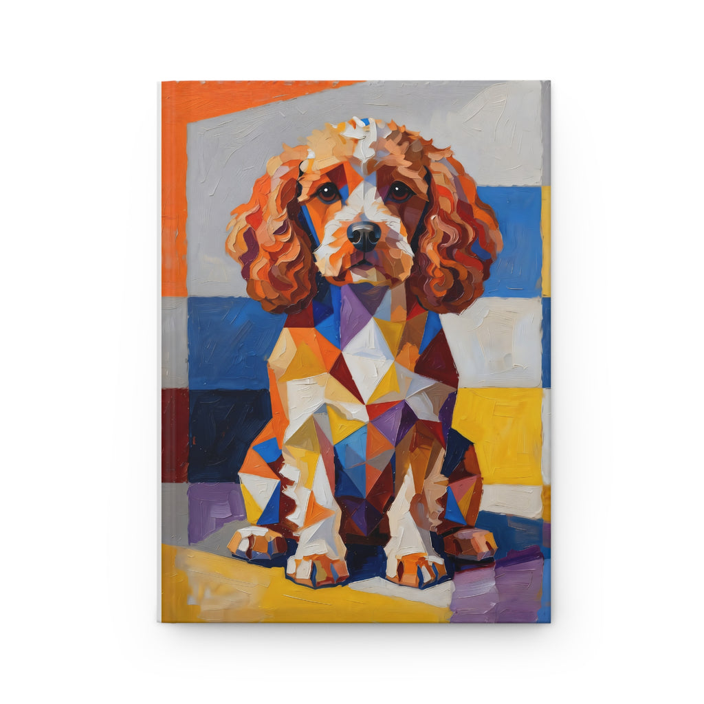 Cavapoo Notebook | Living Work of Art Collection | Cubist Style