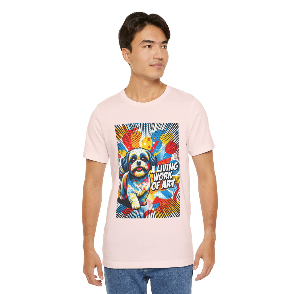 Shih Tzu T Shirt | Living Work of Art Collection | Pop Art