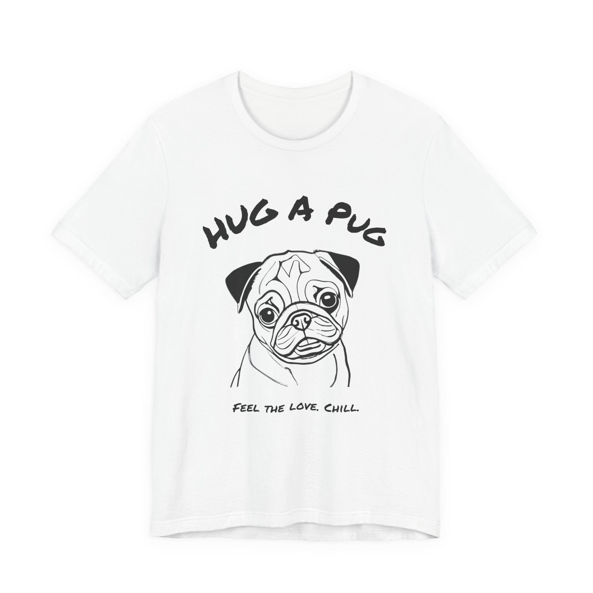 Pug T Shirt | Hug a Pug