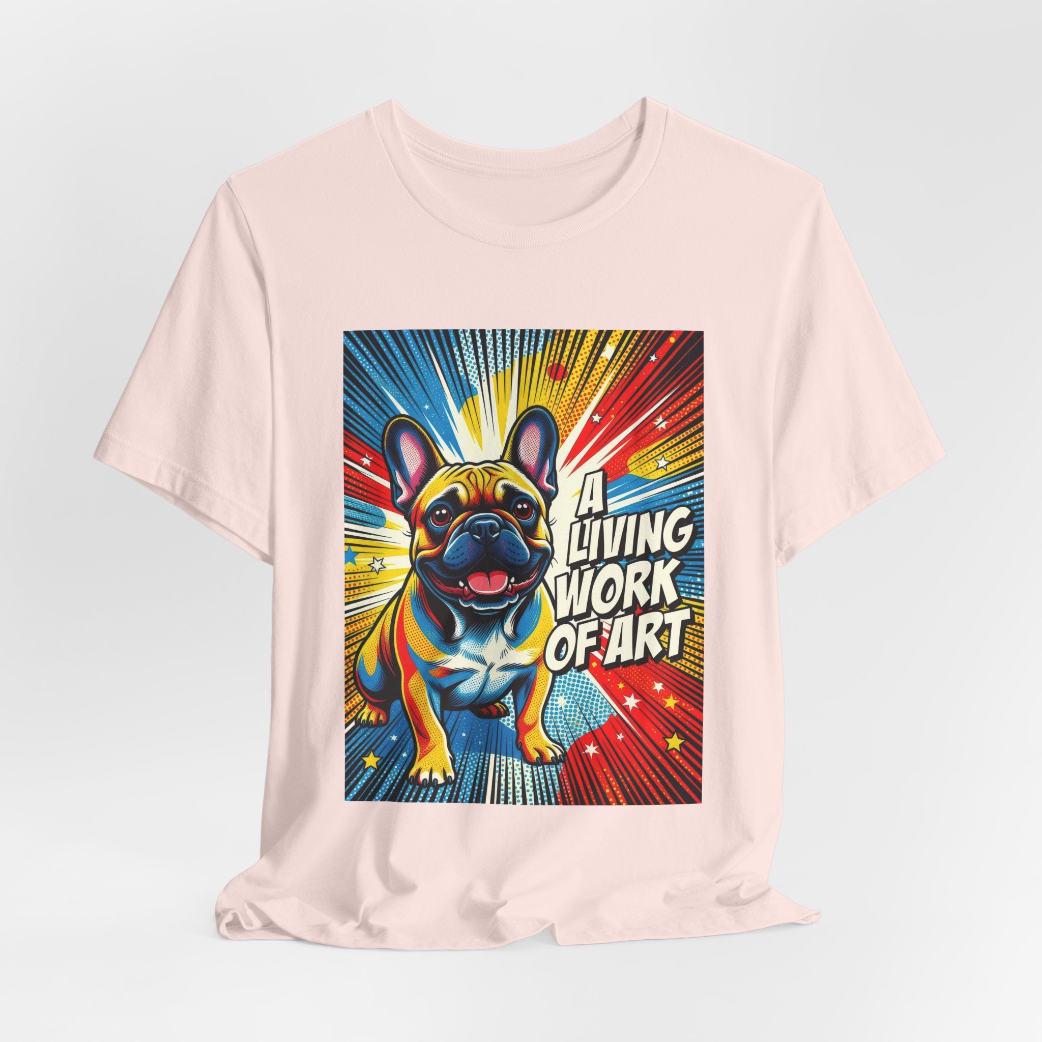 French Bulldog T Shirt | Living Work of Art Collection | Pop Art