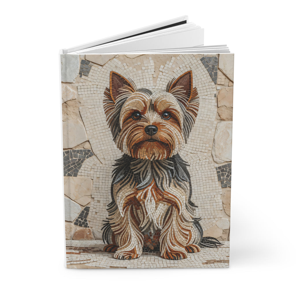 Yorkshire Terrier Notebook | Living Work of Art Collection | Mosaic Style
