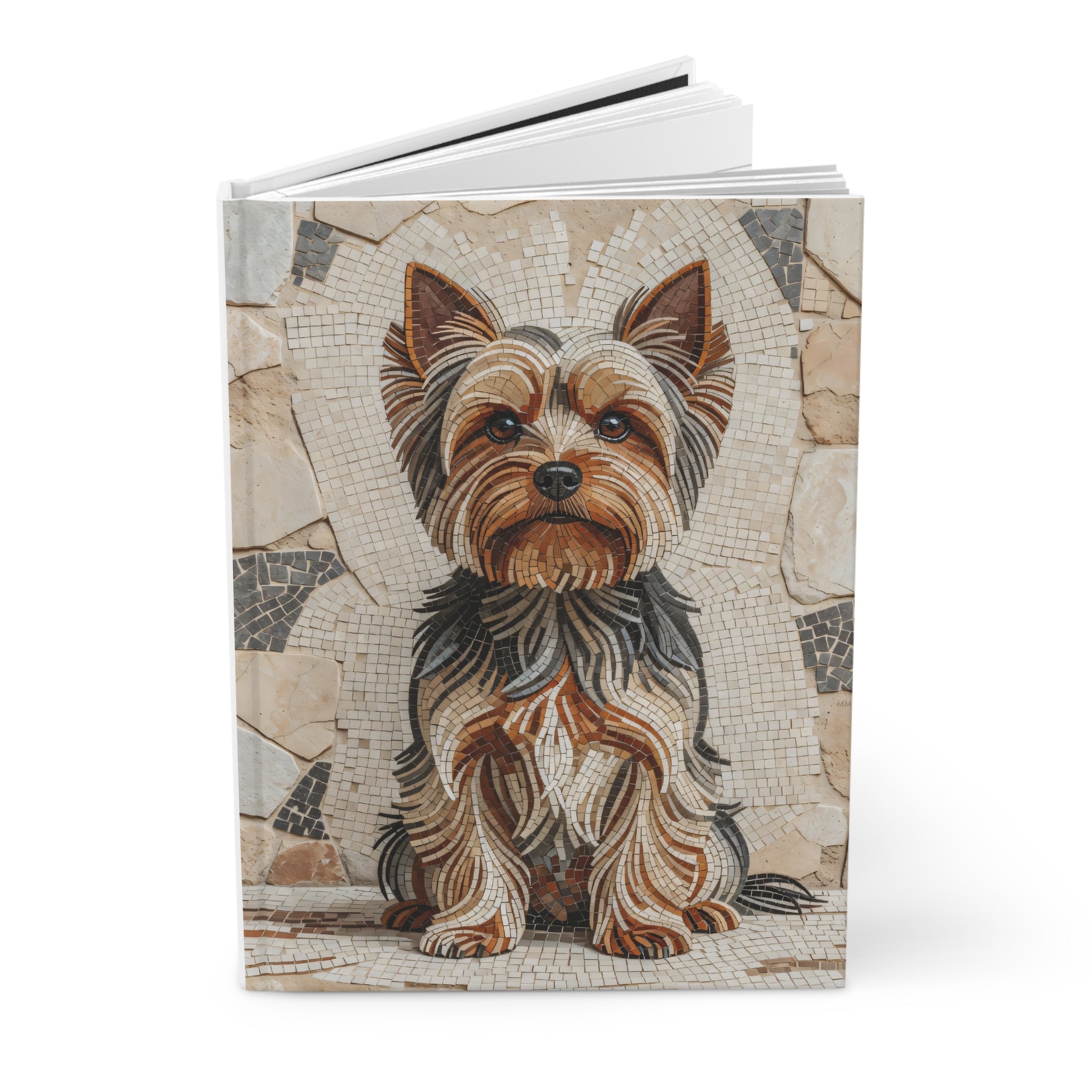 Yorkshire Terrier Notebook | Living Work of Art Collection | Mosaic Style