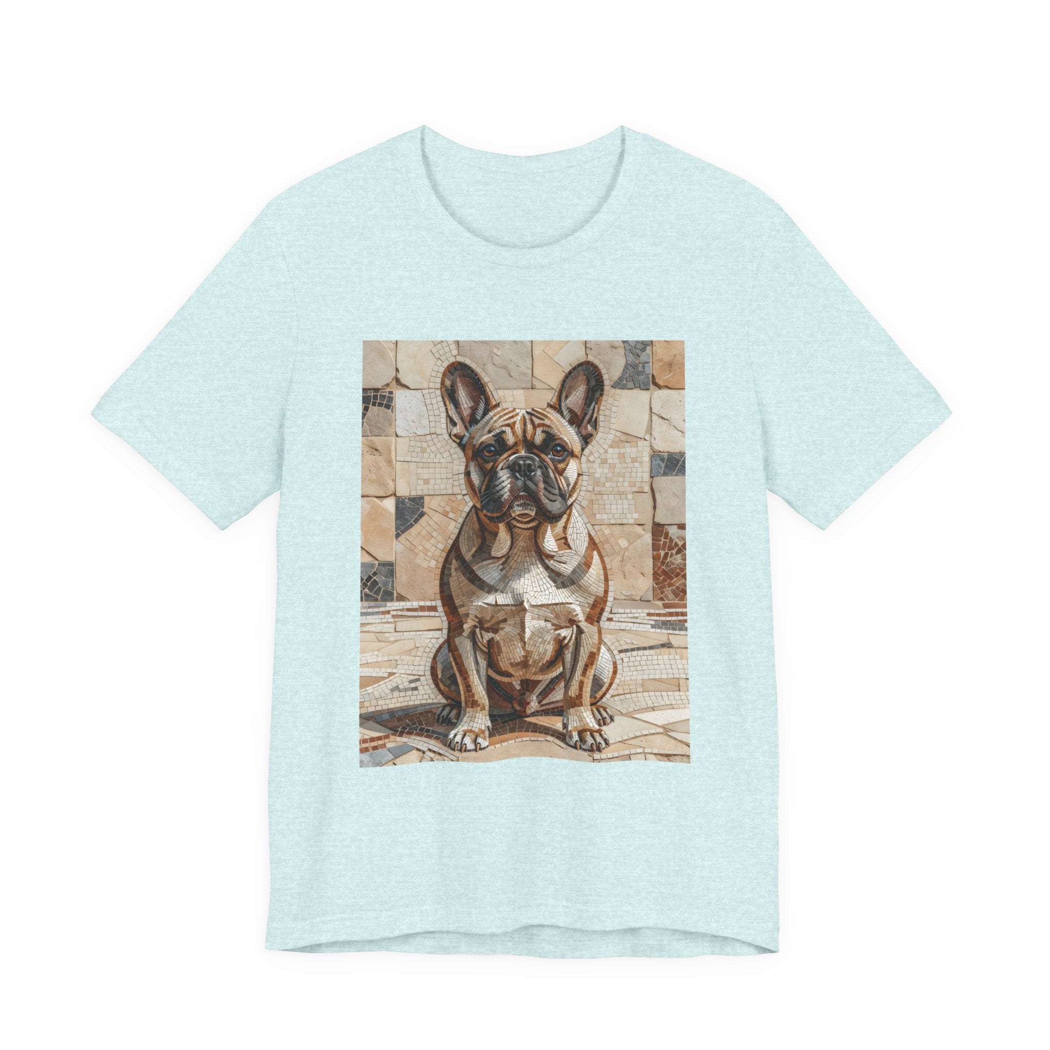 French Bulldog T Shirt | Living Work of Art Collection | Mosaic Style