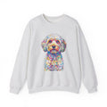 Cavapoo Sweatshirt | Living Work of Art Collection | Pointillism Style