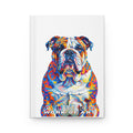 Bulldog Notebook | Living Work of Art Collection | Pointillism Style