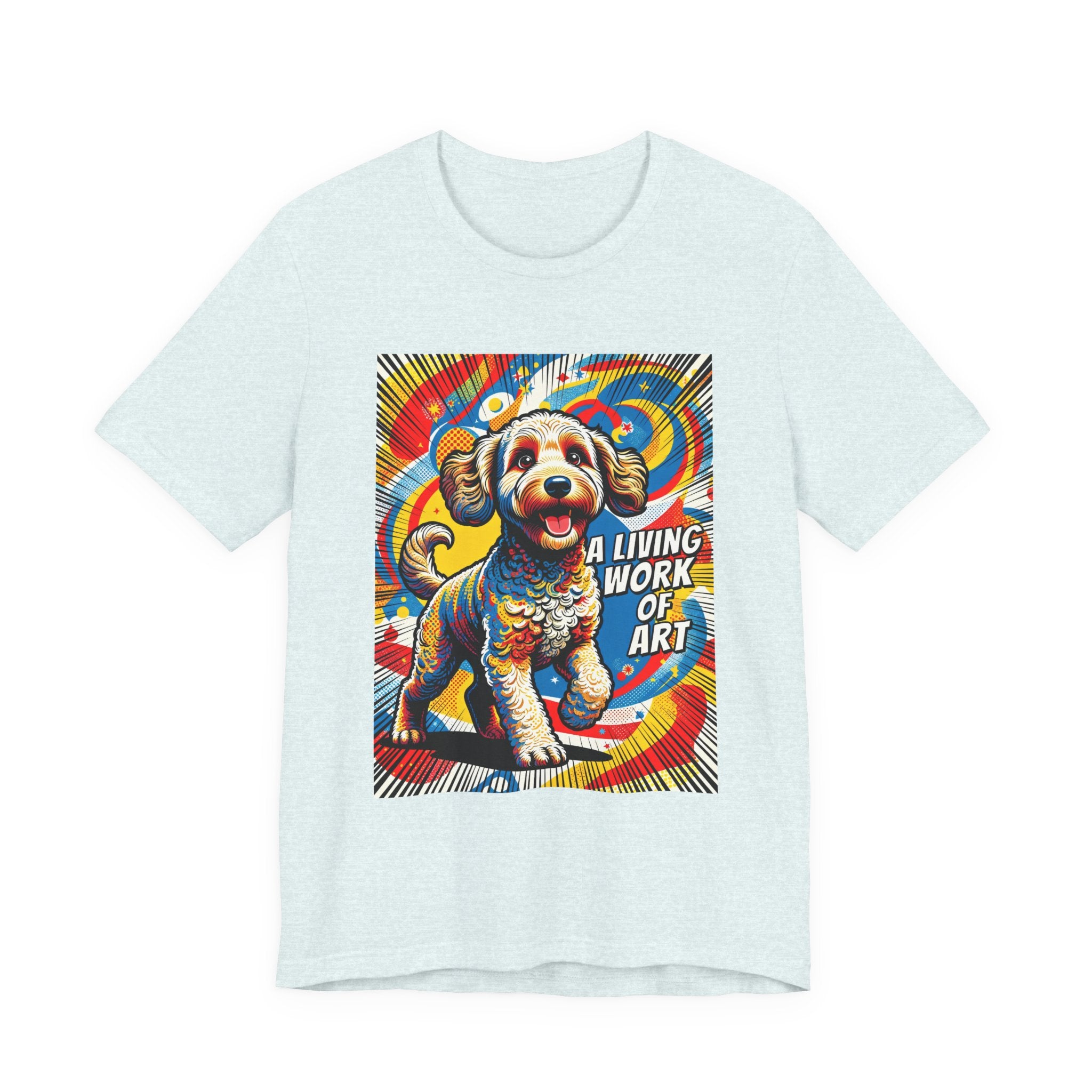 Labradoodle T Shirt | A Living Work of Art Collection | Pop Art