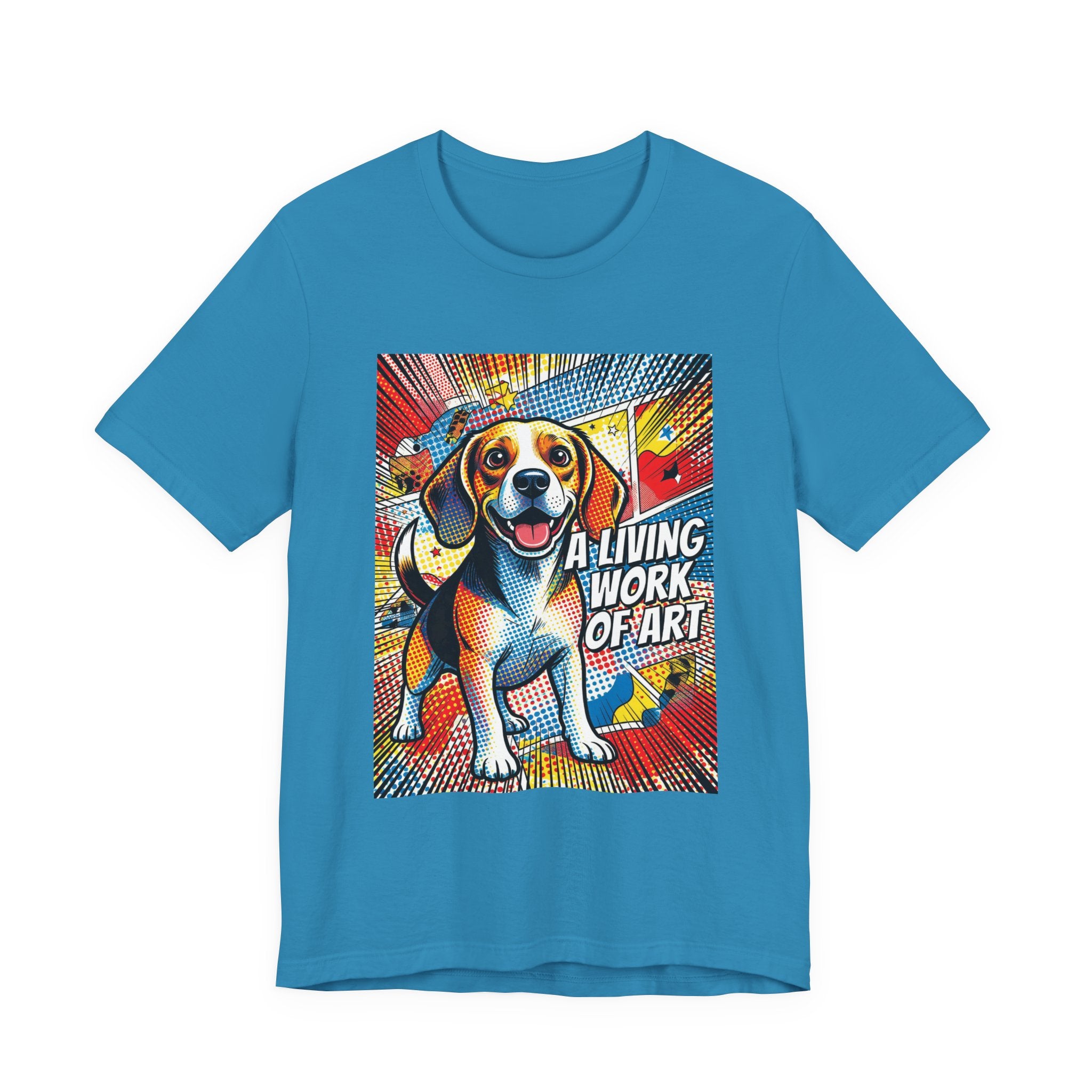 Beagle T Shirt | Living Work of Art Collection | Pop Art