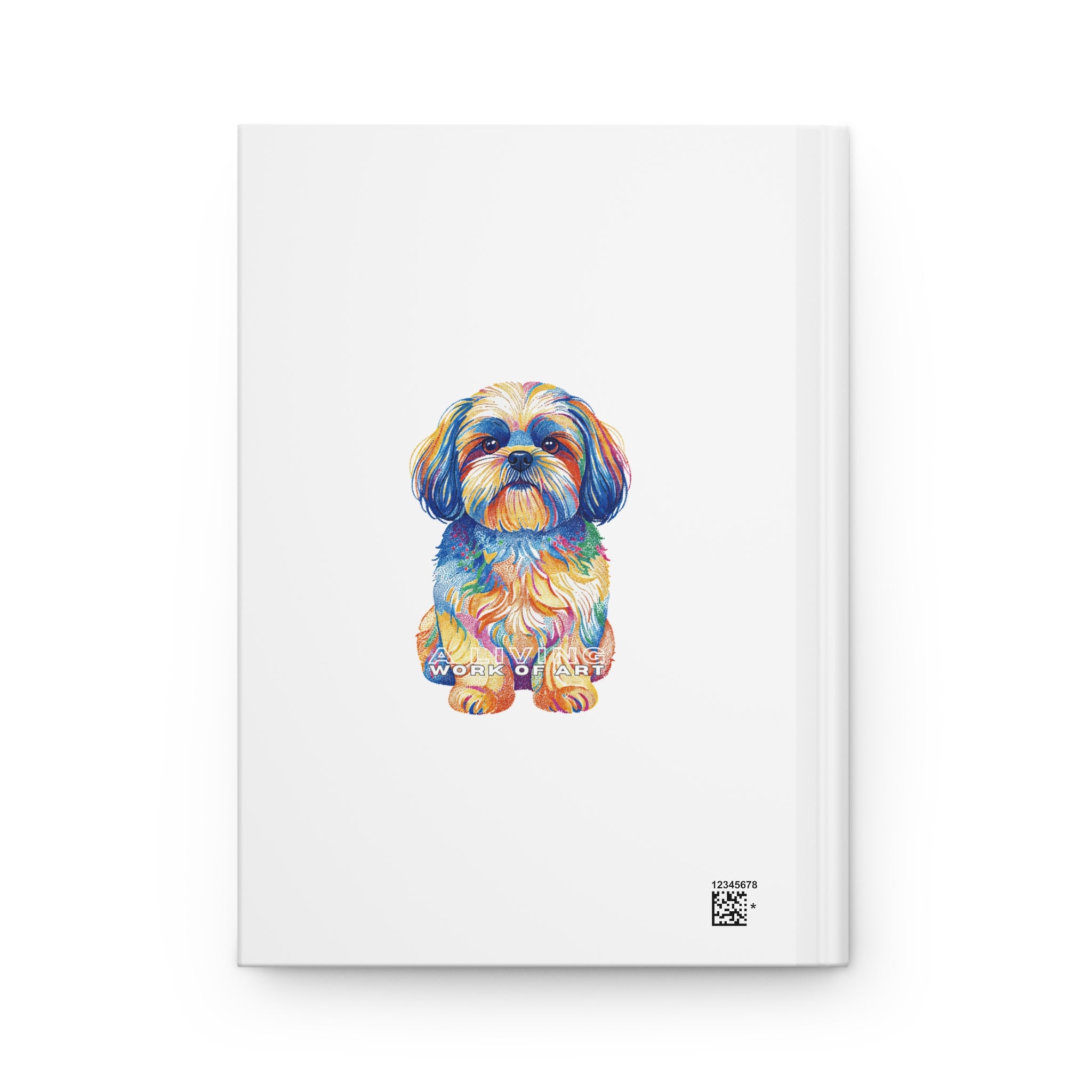 Shih Tzu Notebook | Living Work of Art Collection | Pointillism Style