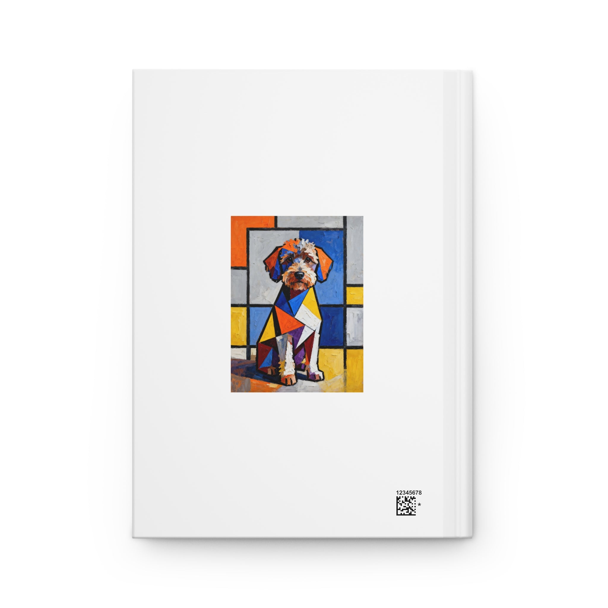 Schnoodle Notebook | Living Work of Art Collection | Cubist Style