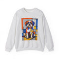 Shih Tzu Sweatshirt | Living Work of Art Collection | Cubist Style