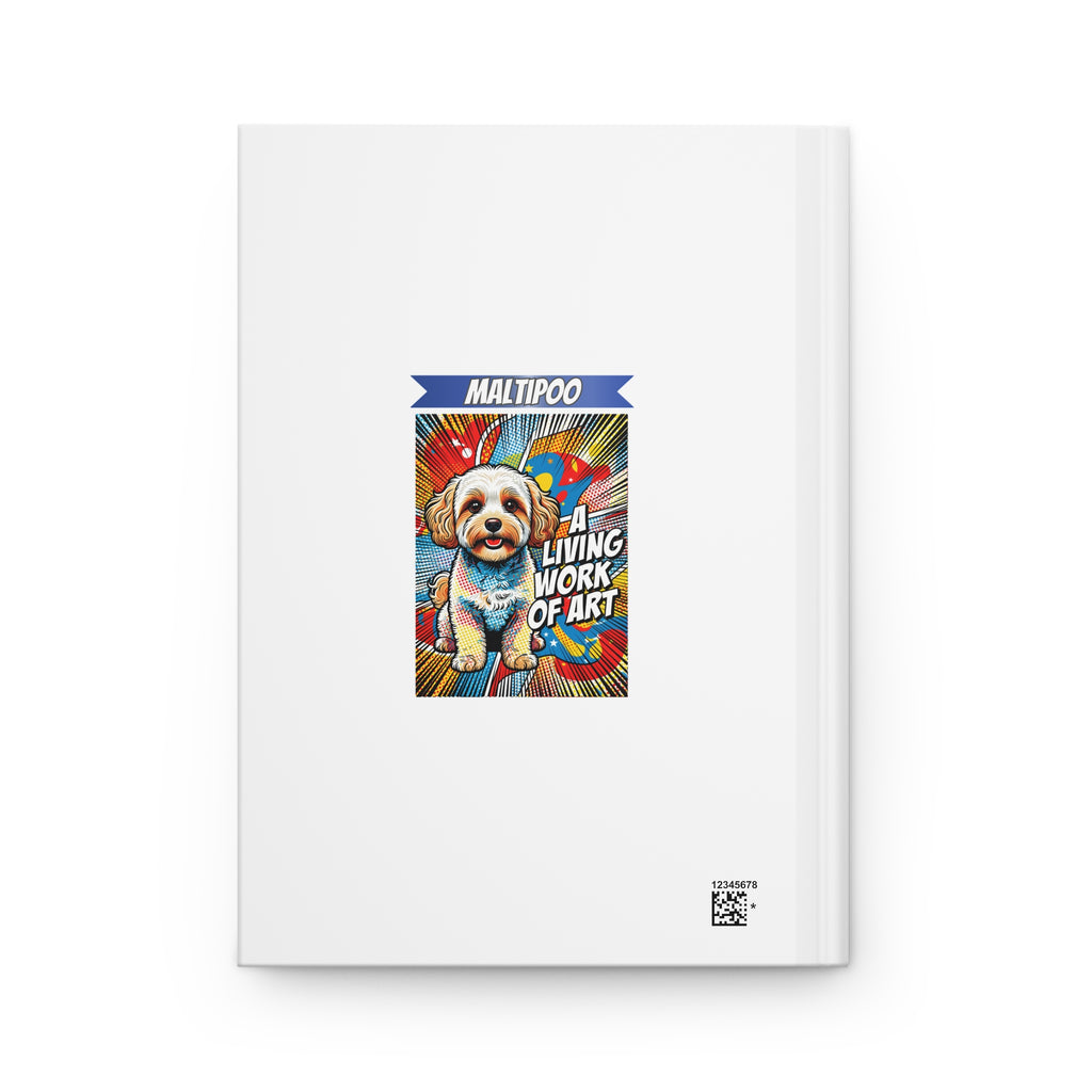 Maltipoo Notebook | Living Work of Art Collection | Pop Art