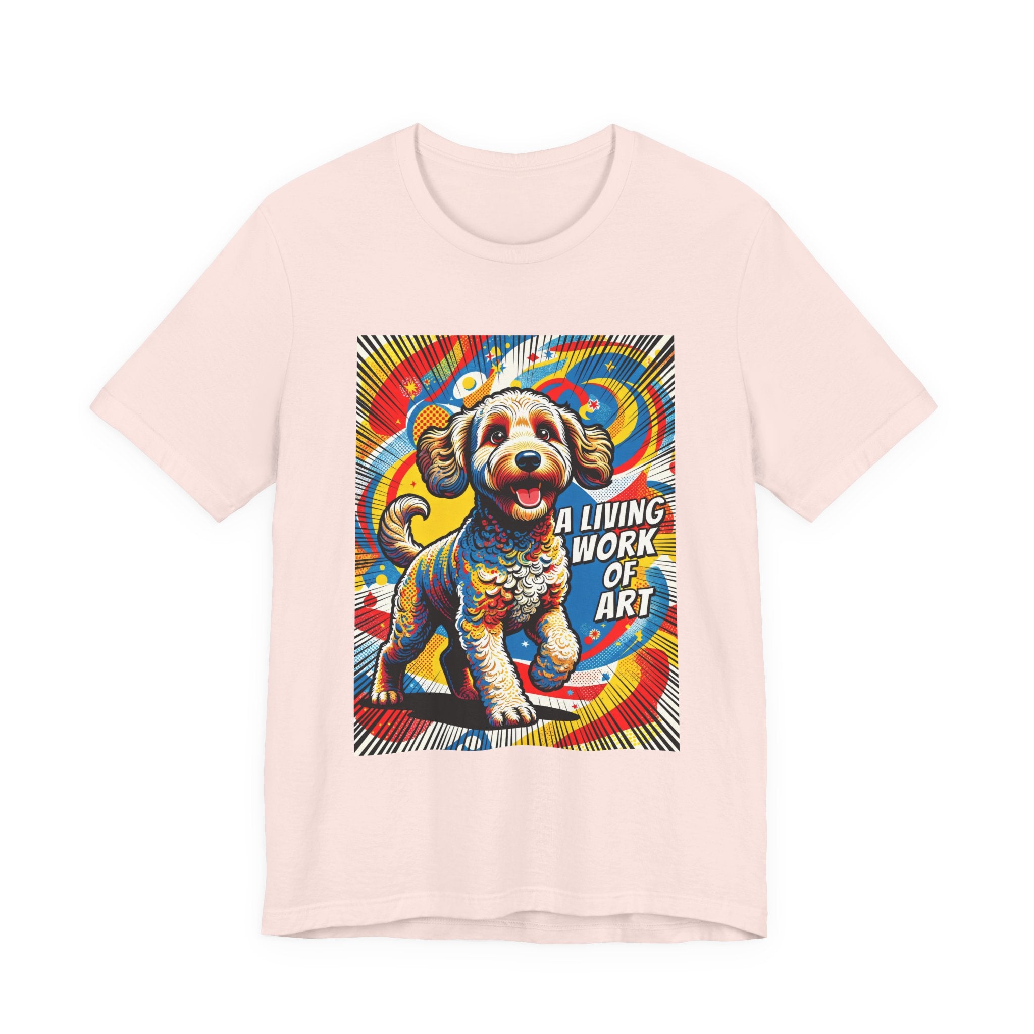 Labradoodle T Shirt | A Living Work of Art Collection | Pop Art
