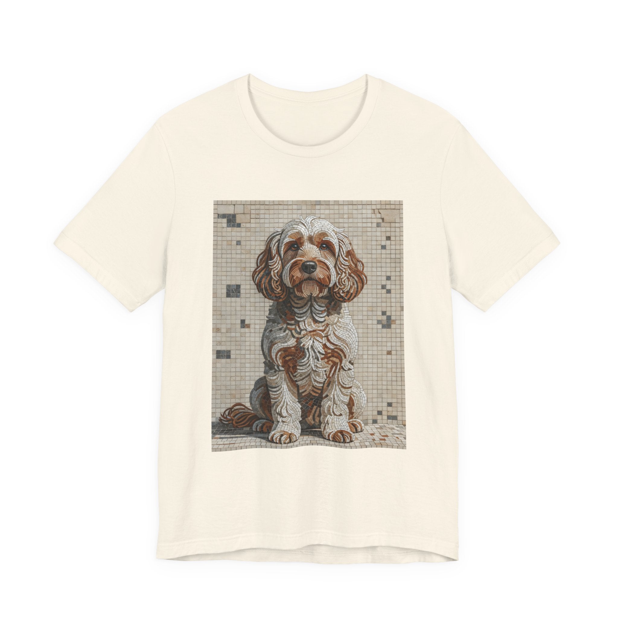 Cockapoo T Shirt | Living Work of Art Collection | Mosaic Style