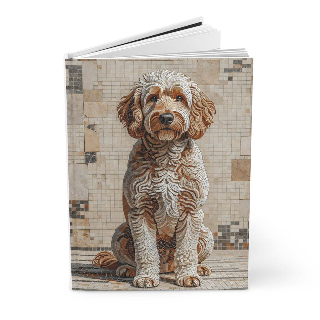 Goldendoodle Notebook | Living Work of Art Collection | Mosaic Style