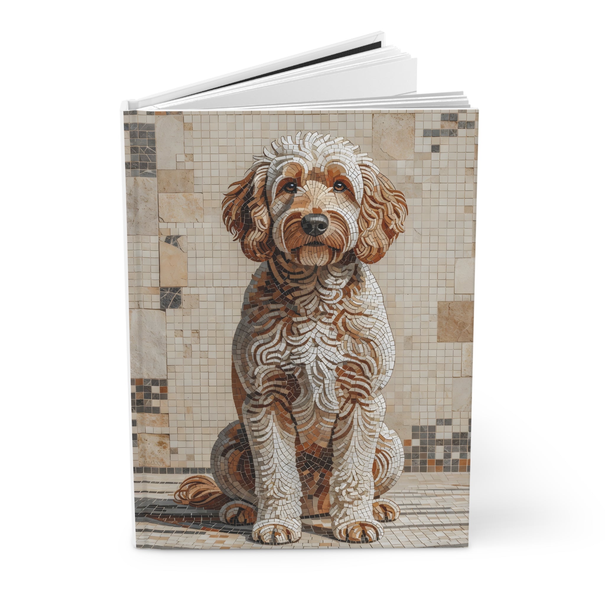 Goldendoodle Notebook | Living Work of Art Collection | Mosaic Style