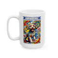 Labradoodle Coffee Mug | Living Work of Art Collection | Pop Art