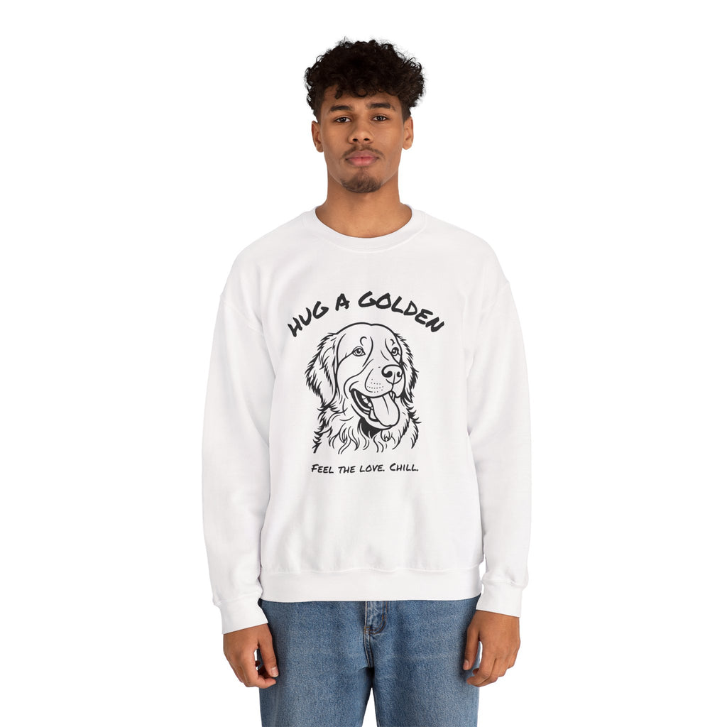 Golden Retriever Sweatshirt | Hug A Golden