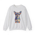 Chihuahua Sweatshirt | Living Work of Art Collection | Pointillism Style