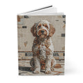 Labradoodle Notebook | Living Work of Art Collection | Mosaic Style