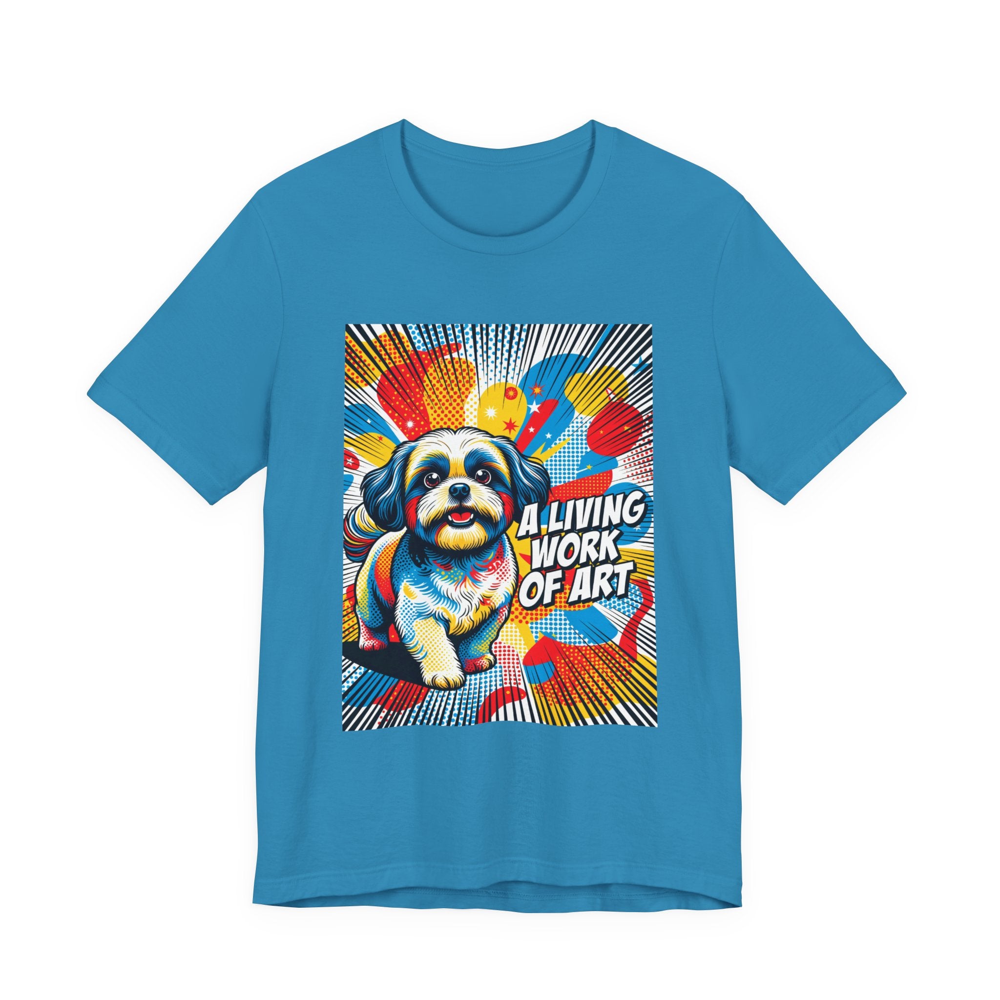 Shih Tzu T Shirt | Living Work of Art Collection | Pop Art