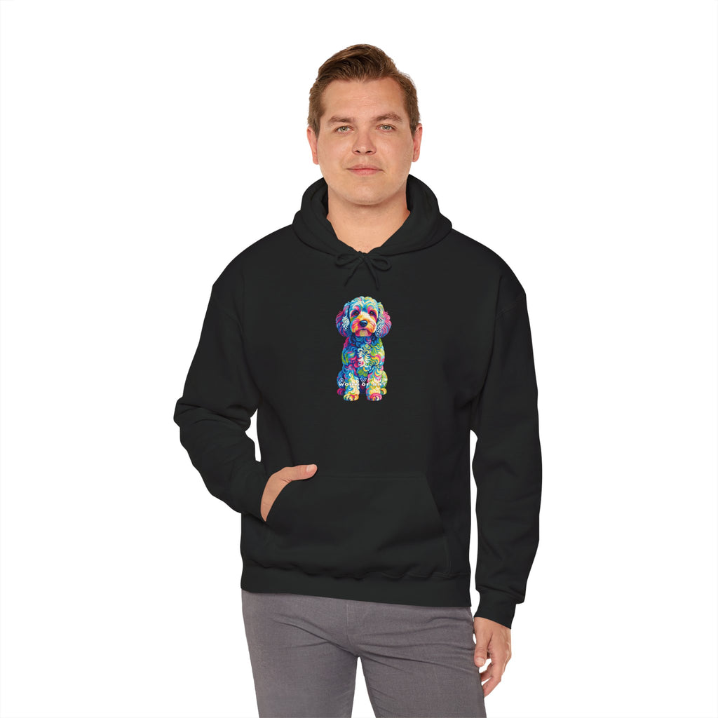 Cockapoo Hoodie | Living Work of Art Collection | Pointillism Style