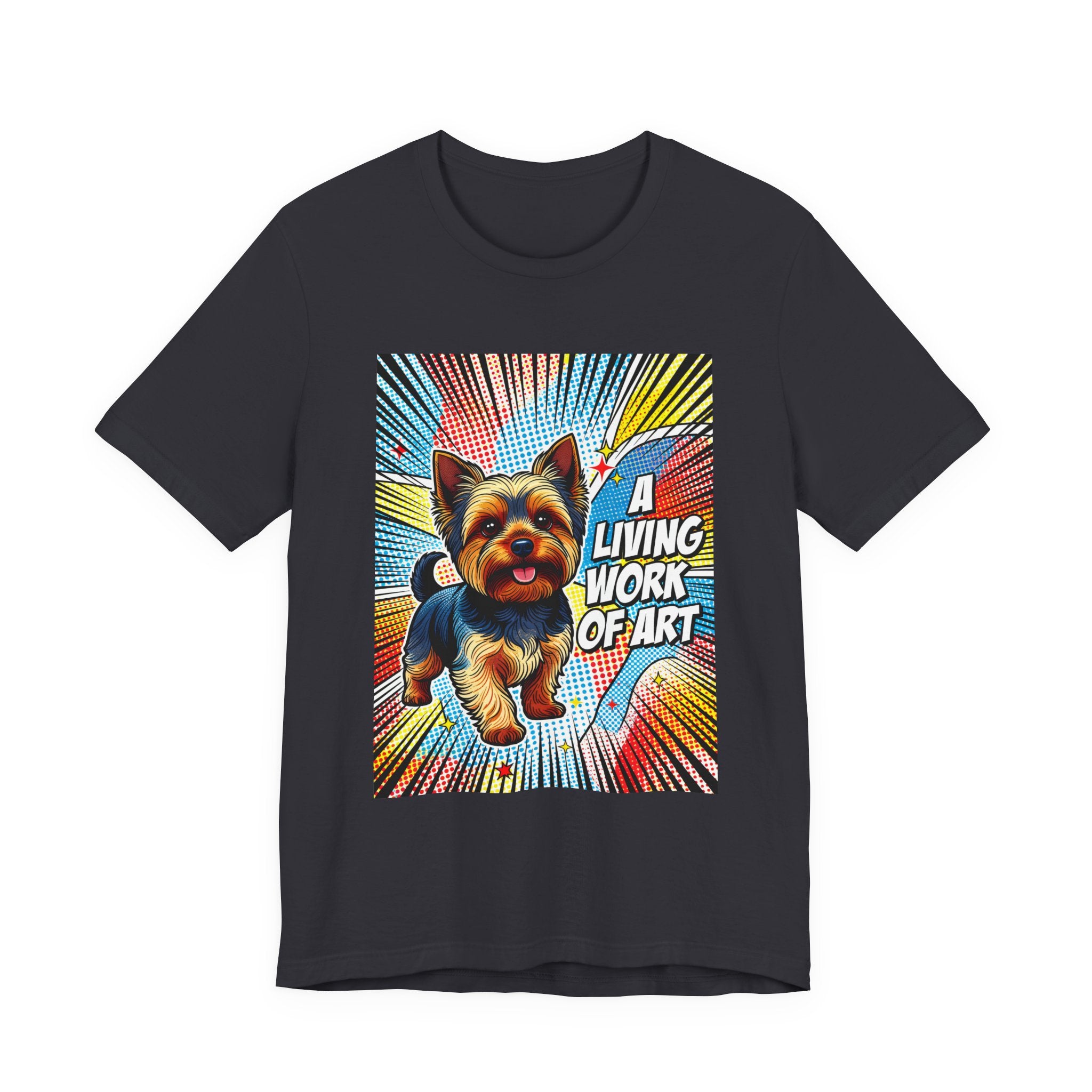 Yorkshire Terrier T Shirt | Living Work of Art Collection | Pop Art