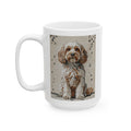 Cavapoo Coffee Mug | Living Work of Art Collection | Mosaic Style