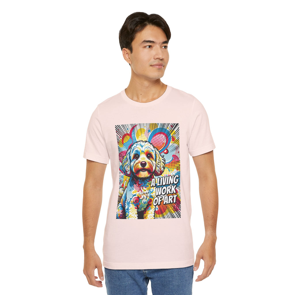 Cavapoo T Shirt | Living Work of Art Collection | Pop Art