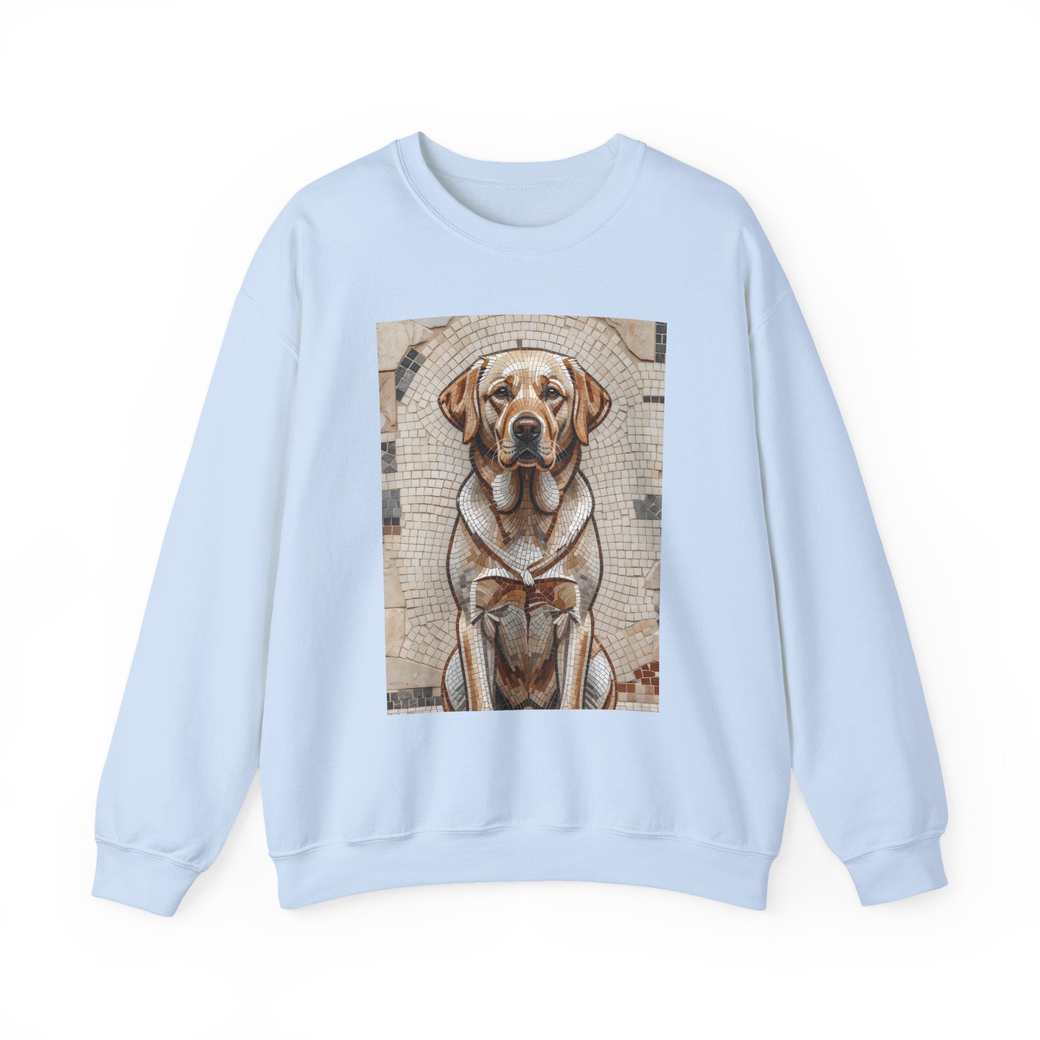 Labrador Retriever Sweatshirt | Living Work of Art Collection | Mosaic Style
