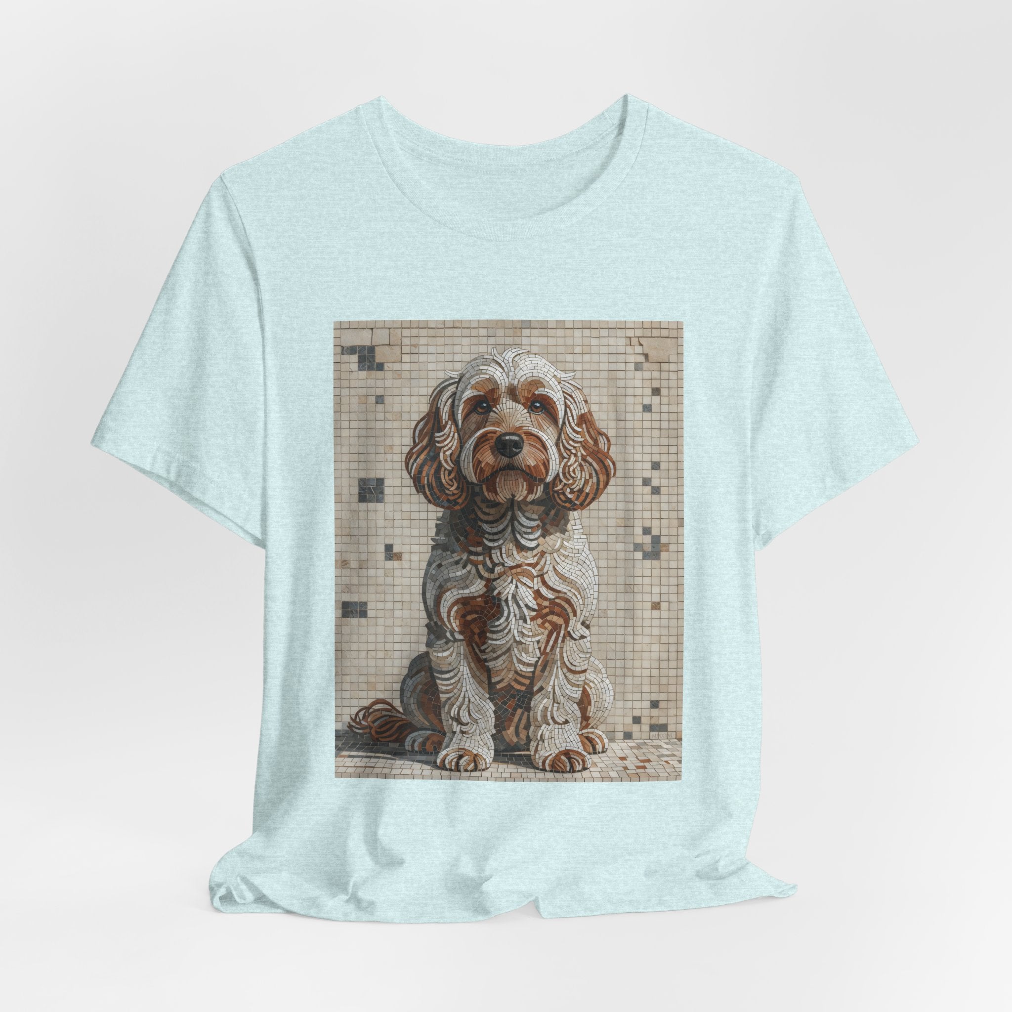 Cockapoo T Shirt | Living Work of Art Collection | Mosaic Style