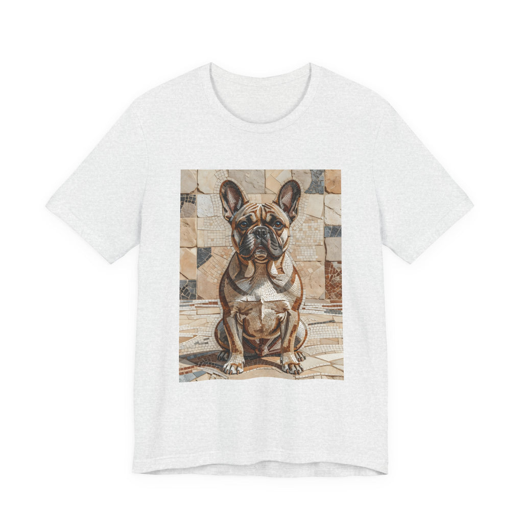 French Bulldog T Shirt | Living Work of Art Collection | Mosaic Style