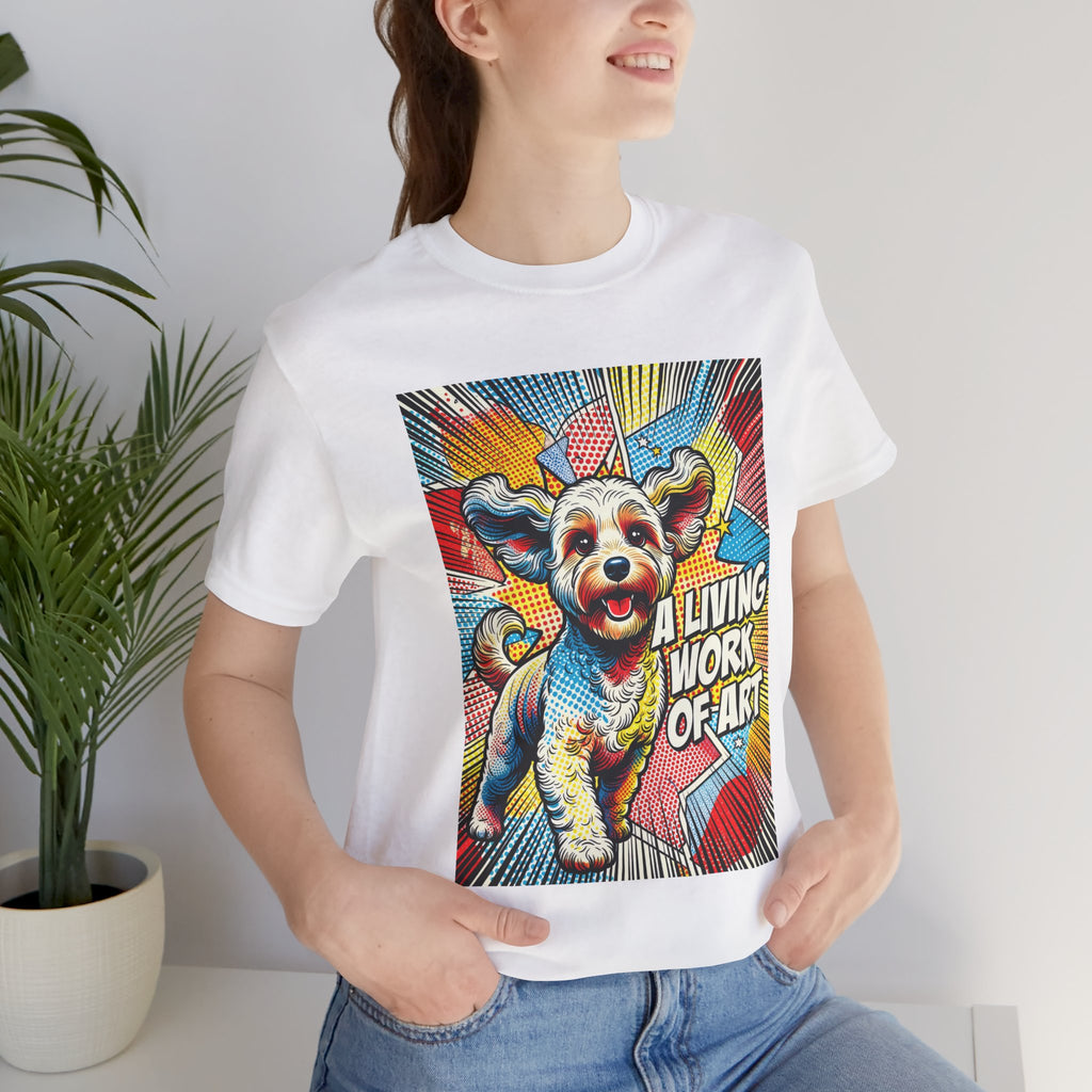 Cockapoo T Shirt | Living Work of Art Collection | Pop Art