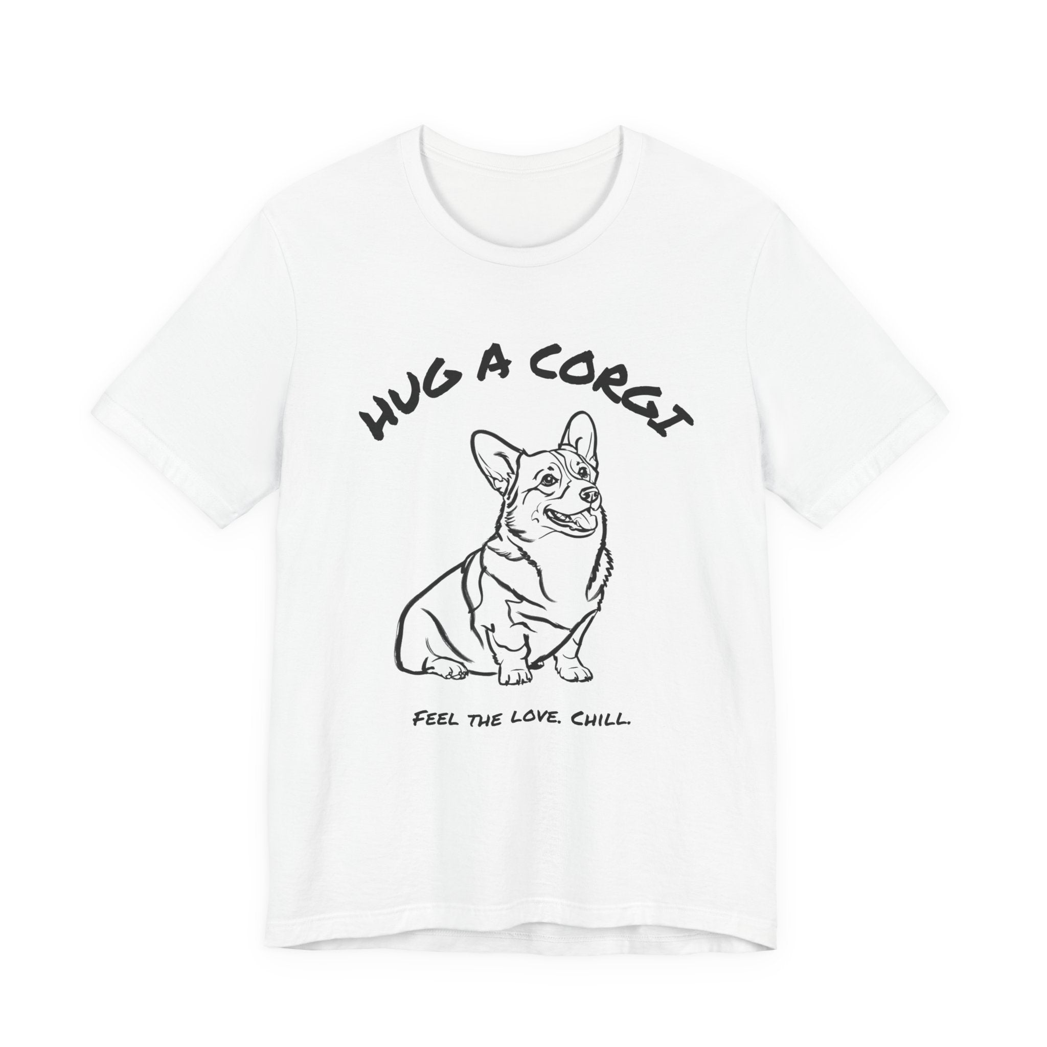Corgi T Shirt | Hug a Corgi