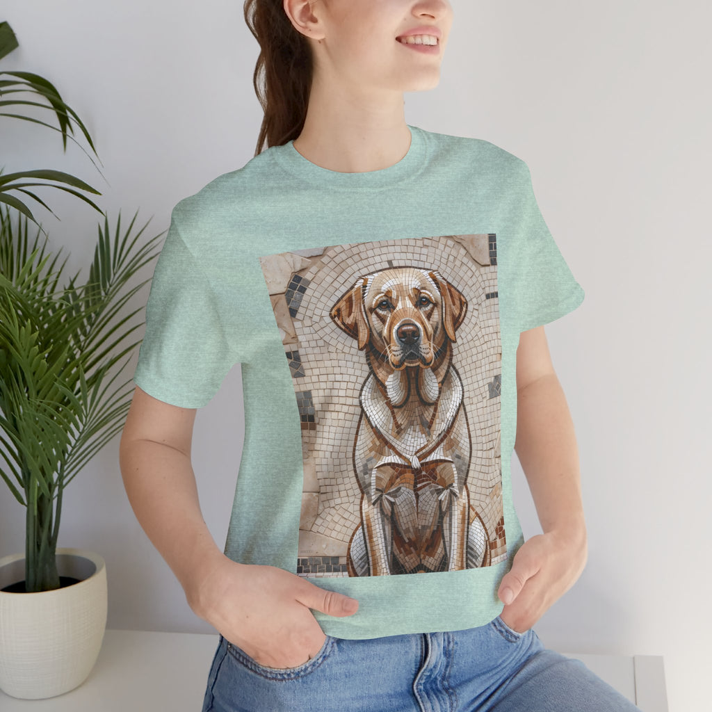 Labrador Retriever T Shirt | Living Work of Art Collection | Mosaic Style