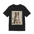 Border Collie T Shirt | Living Work of Art Collection | Mosaic Style