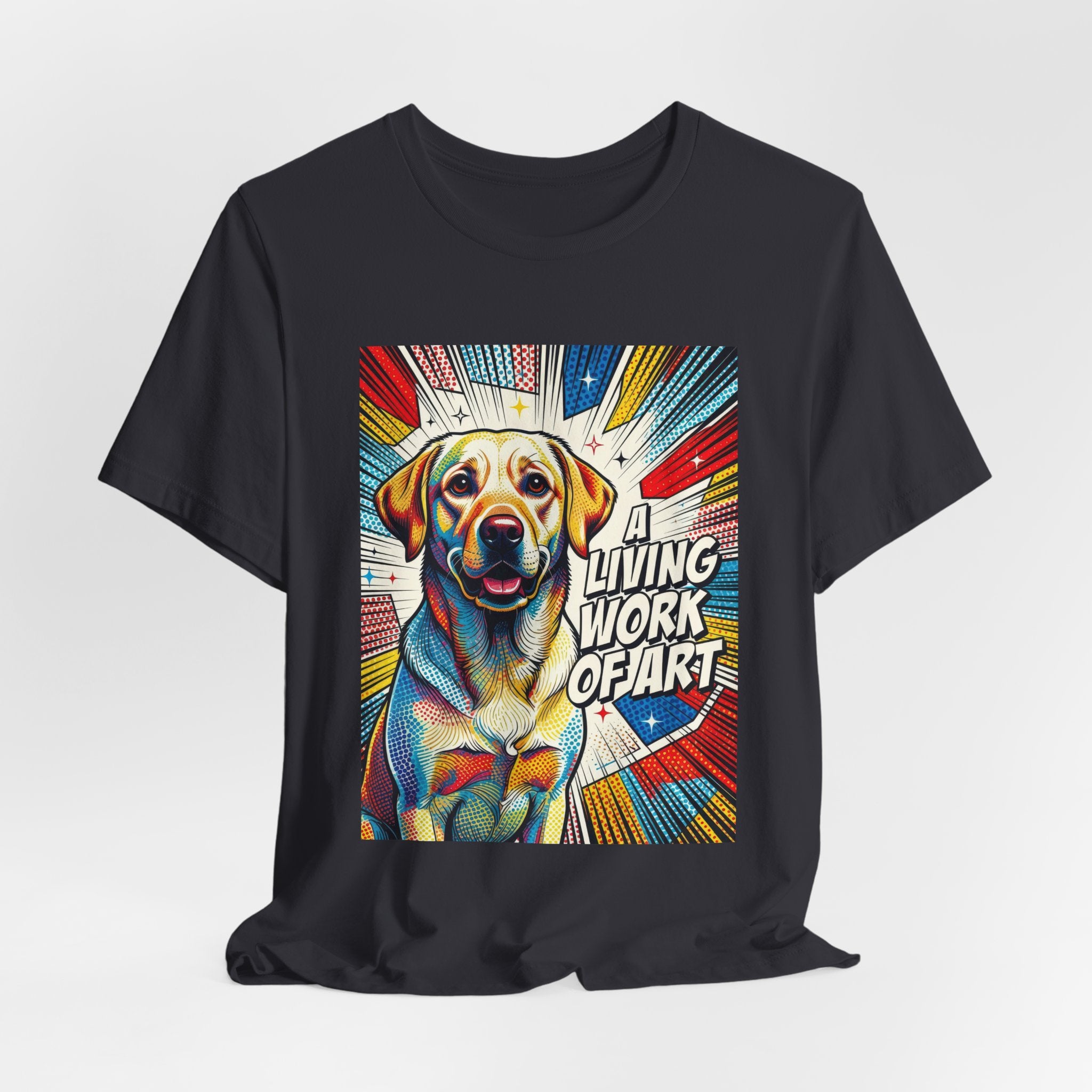 Labrador Retriever T Shirt | A Living Work of Art Collection | Pop Art