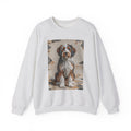 Bernedoodle Sweatshirt | Living Work of Art Collection | Mosaic Style