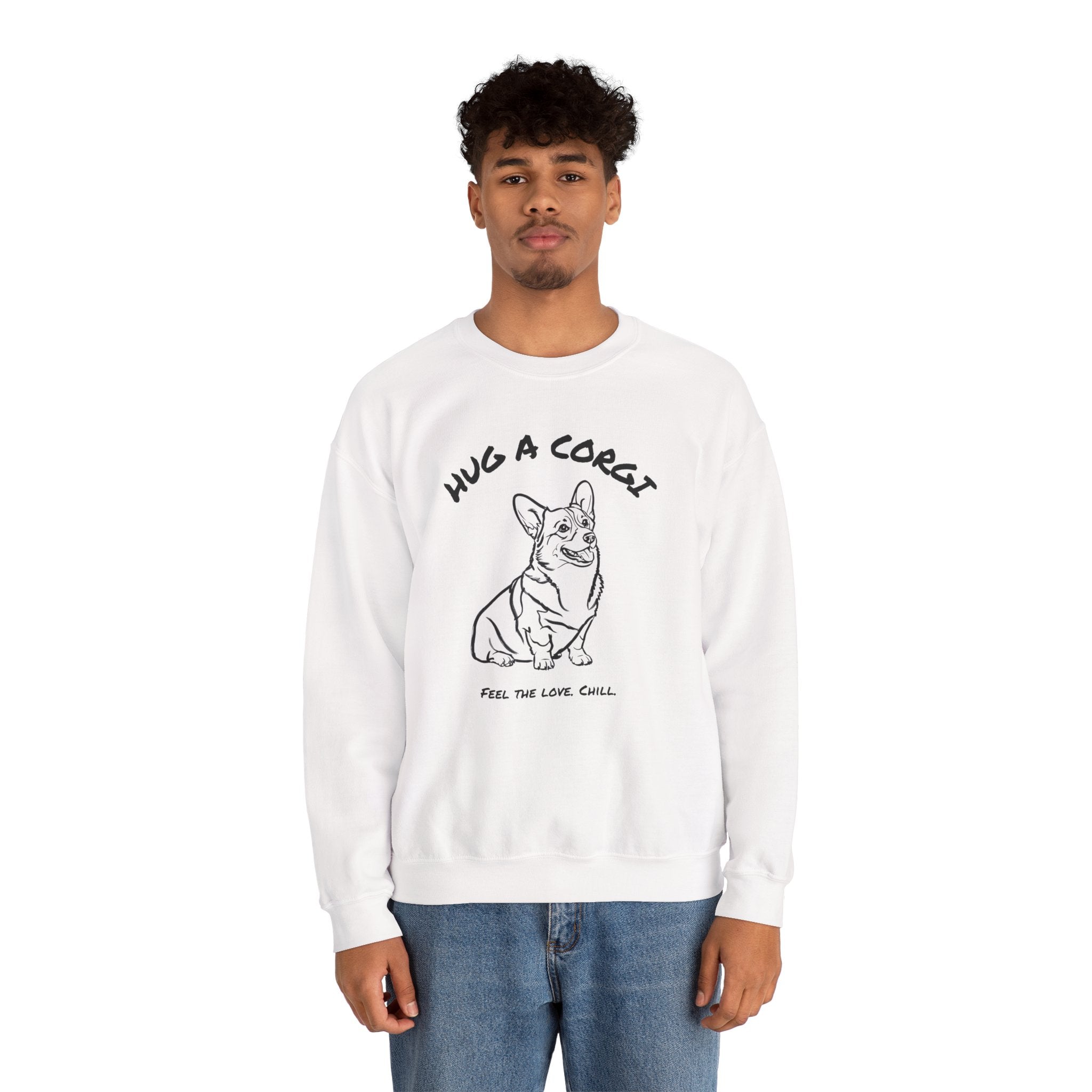 Corgi Sweatshirt | Hug A Corgi