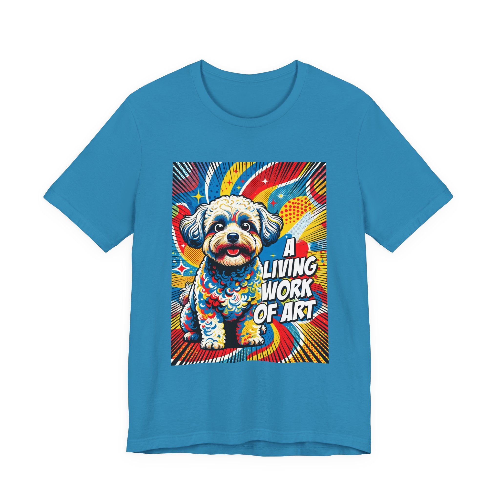 Shih-Poo T Shirt | Living Work of Art Collection | Pop Art