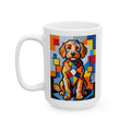 Goldendoodle Coffee Mug | Living Work of Art Collection | Cubist Style